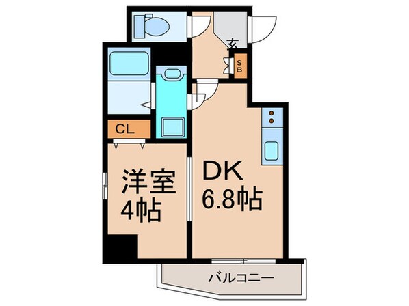 メルベージュ此花の物件間取画像